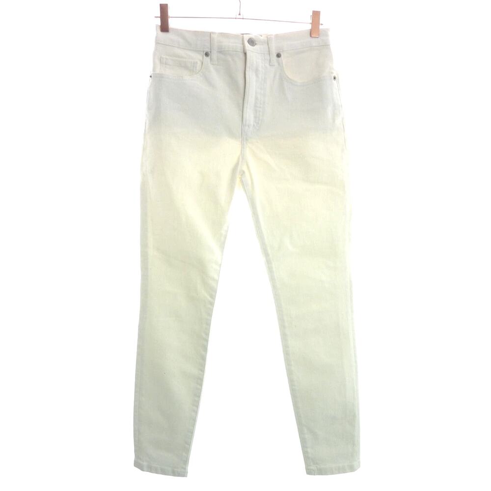 Everlane High Rise Skinny Jeans White 27 Ankle
